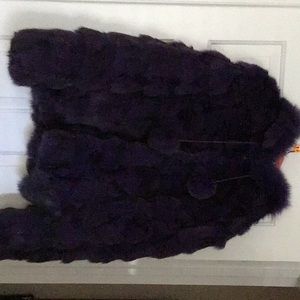 Fox fur jacket